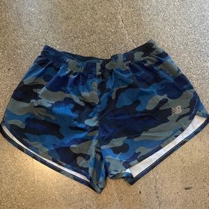 New balance camo shorts